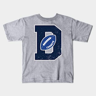 Big Bold Dallas Cowboys Monogram Kids T-Shirt